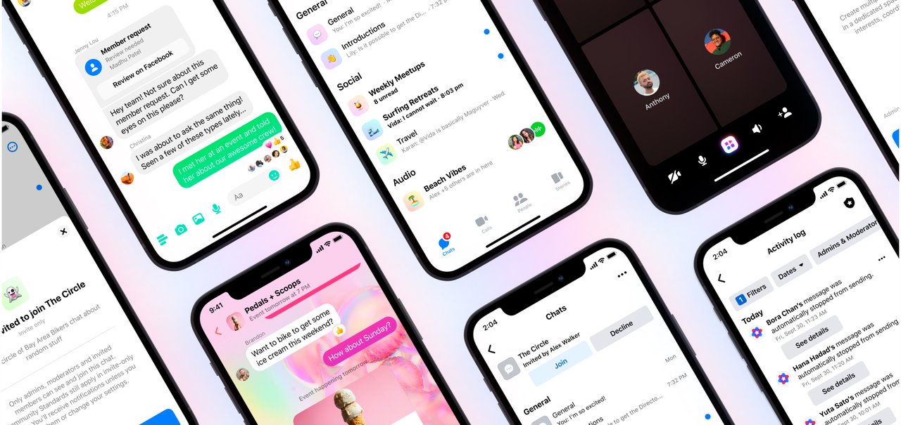 Meta lança 'chats da comunidade' no Messenger e no Facebook