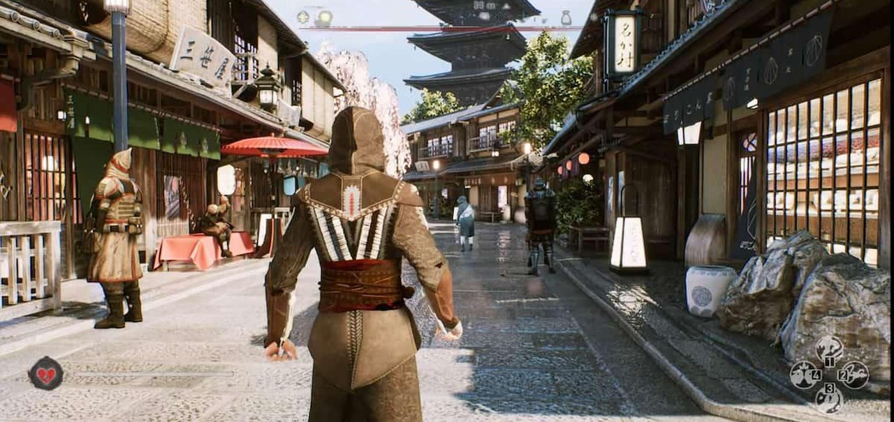 Vídeo imagina Assassin's Creed Codename Red na Unreal Engine 5