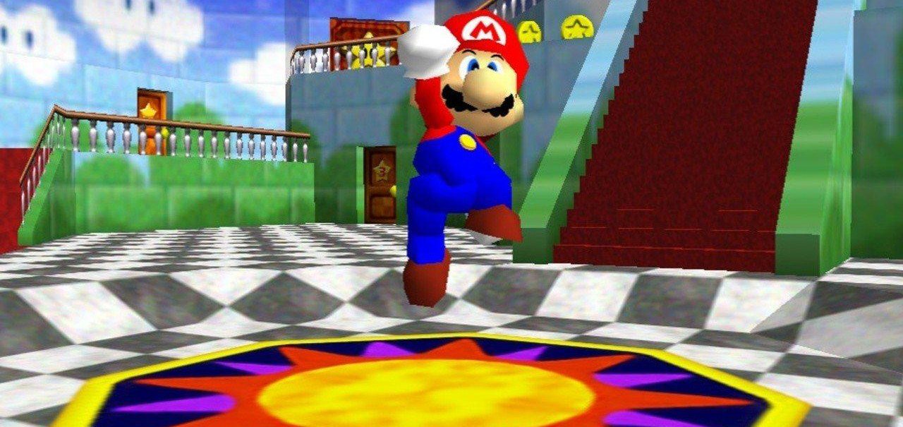 Estágio removido de Super Mario 64 é encontrado em documentos