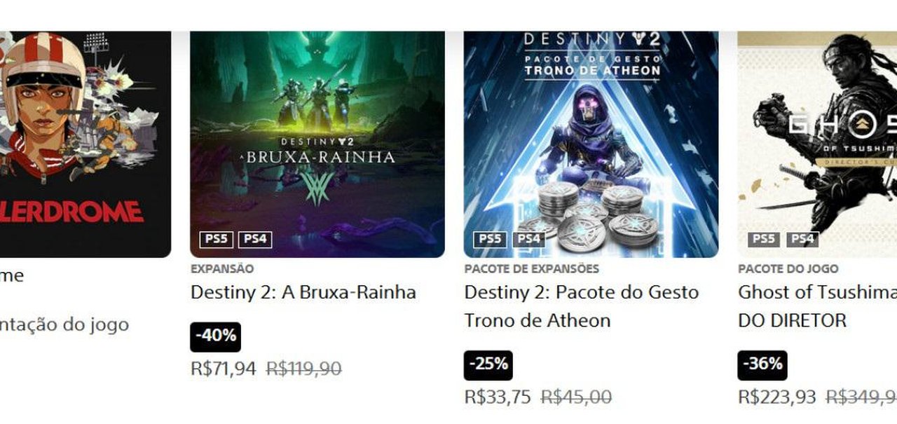 Promoções PlayStation trazem descontos em centenas de jogos; confira!