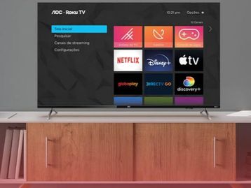 AOC lança nova linha de televisores 4K com Roku TV