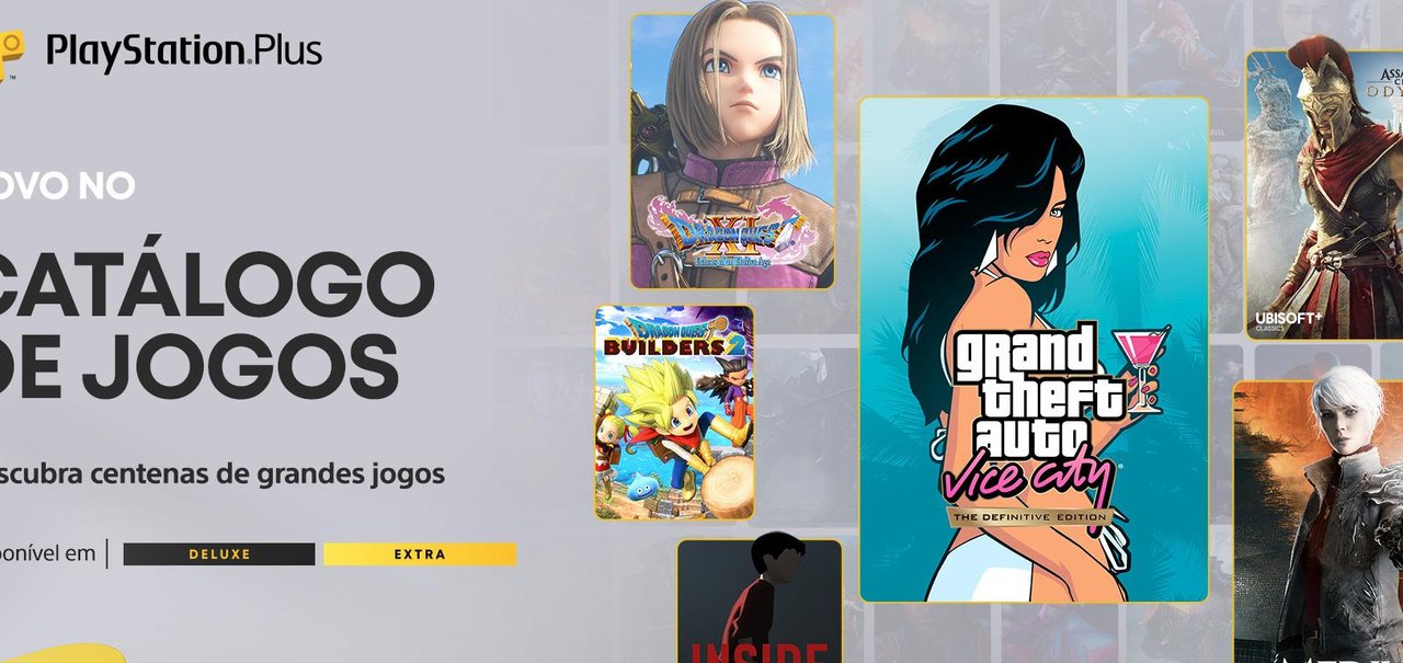 PS Plus Extra e Premium de outubro tem GTA Vice City, The Medium e mais