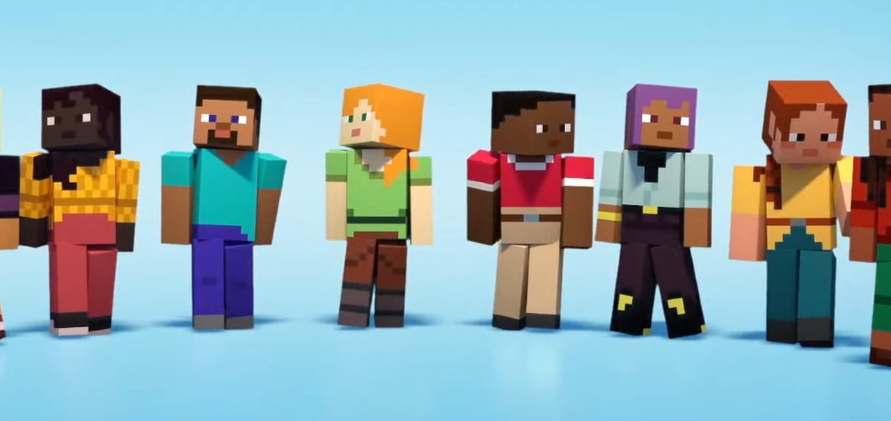 Minecraft: sete skins padrão serão adicionadas no patch 1.20