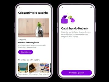 Nubank adiciona depósito recorrente nas Caixinhas do app