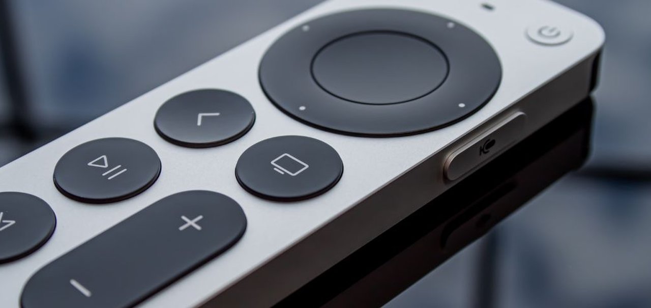 Nova Apple TV 4K não inclui cabo para o Siri Remote 