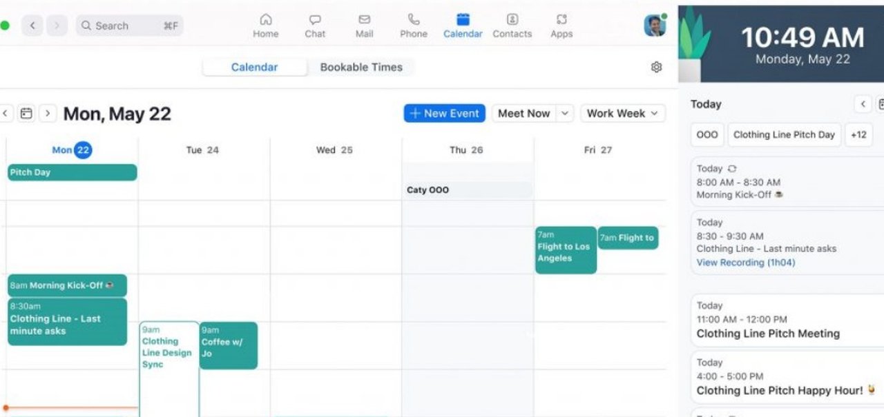 Zoom adiciona serviços de e-mail e calendário; conheça