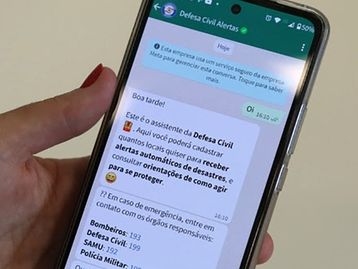 Brasil será 1º país a divulgar alertas de desastres por WhatsApp
