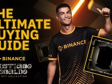Cristiano Ronaldo lança sua 1ª coleção de NFTs com a Binance