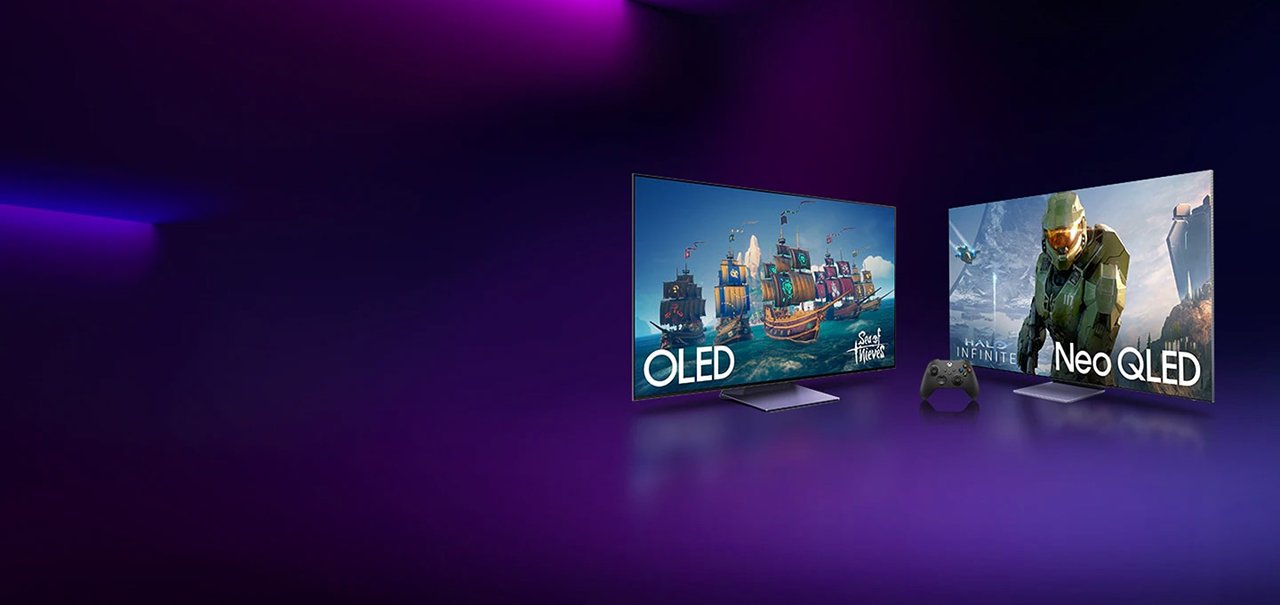 TVs da Samsung recebem apps do Xbox Cloud Gaming e GeForce Now