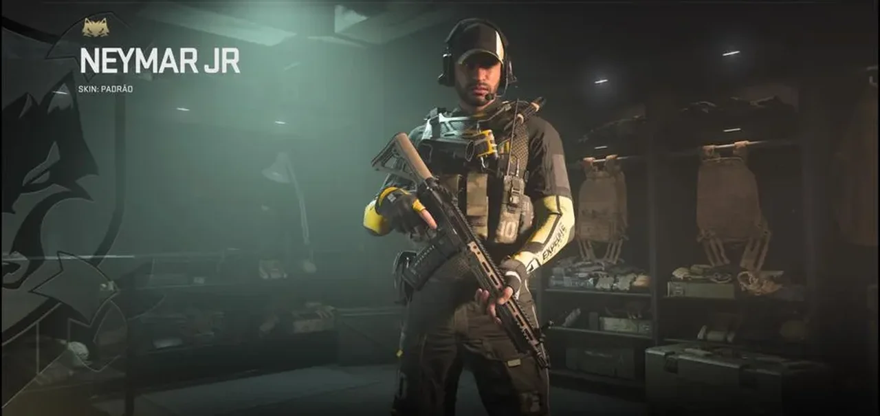 Neymar Jr. chega a Call of Duty Warzone 2.0 e MW2; confira!