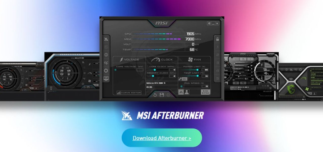 Site falso da MSI distribui Afterburner infectado com malware