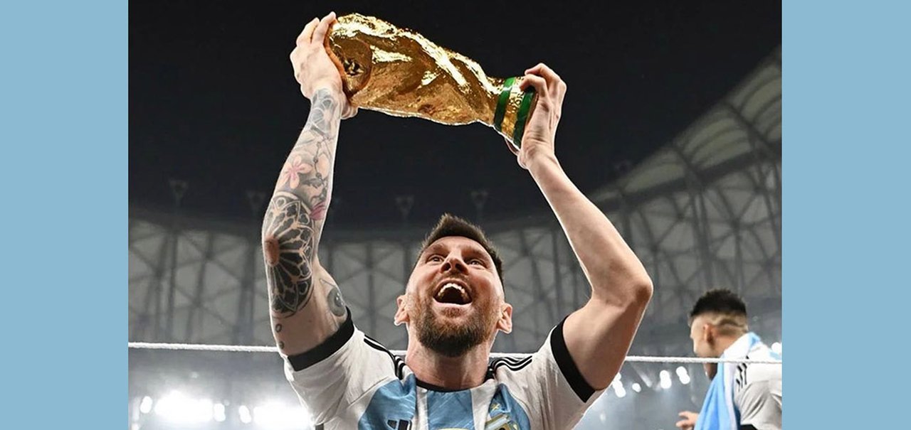 Post de Messi com taça da Copa é o mais curtido no Instagram