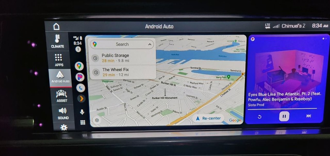 Waze ganhará novo design com tela dividida no Android Auto