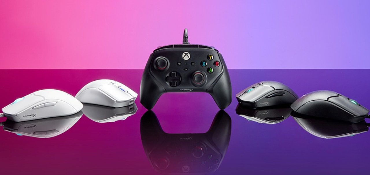 HyperX anuncia novos mouses ultraleves e controle para Xbox 