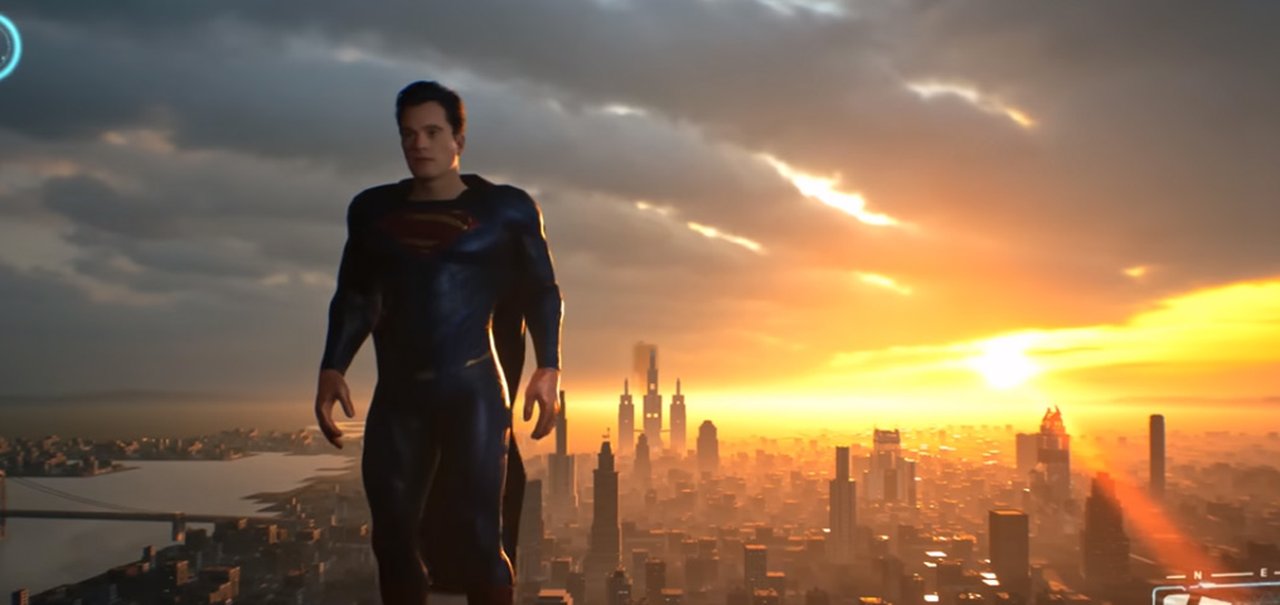 Fã imagina jogo realista de Superman na Unreal 5 com mapa 'global'