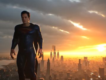 Fã imagina jogo realista de Superman na Unreal 5 com mapa 'global'