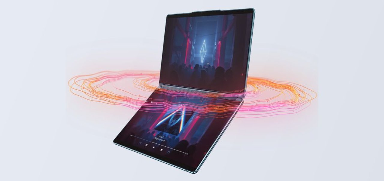 Lenovo Yoga Book 9i estreia com tela dupla OLED para multitarefas