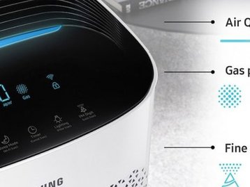 Samsung lança purificador de ar inteligente por R$ 2,2 mil