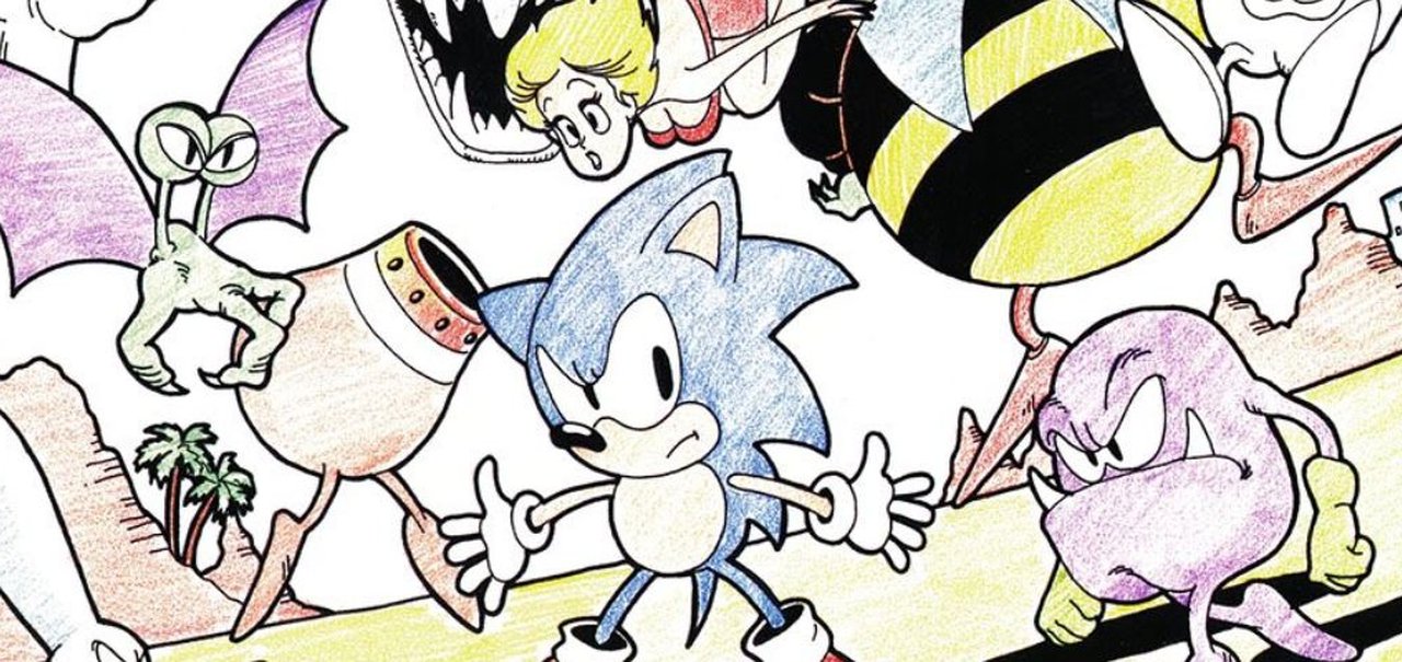 Artista que criou o Sonic revela conceito inicial em que herói era humano!