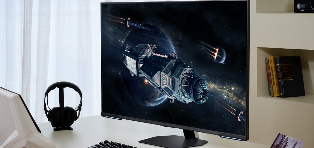 Samsung anuncia monitor Odyssey Neo G7 43 com tela Mini-LED 4K