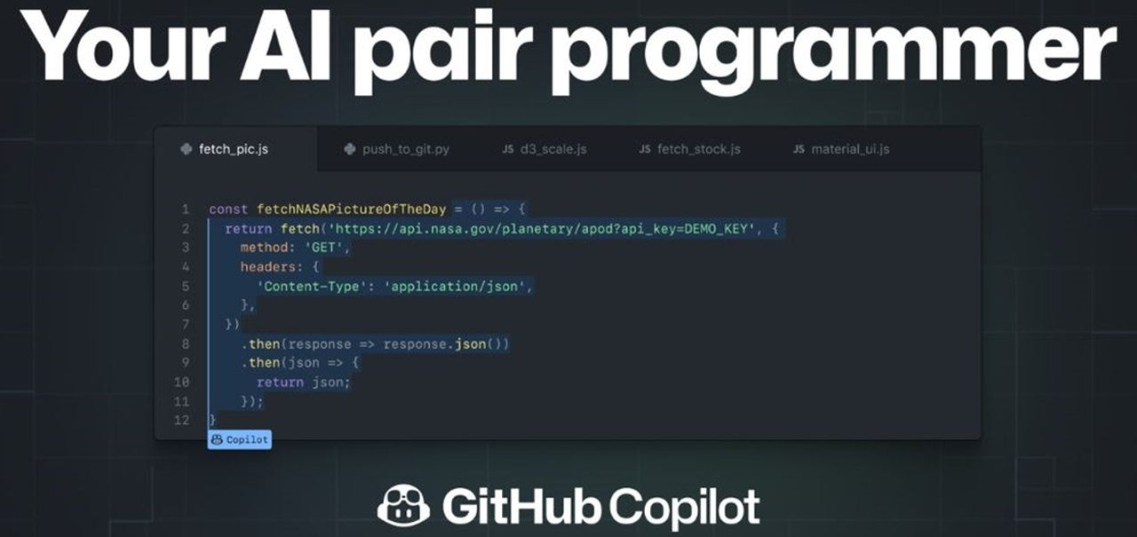 GitHub Copilot: ferramenta de IA já está disponível para uso