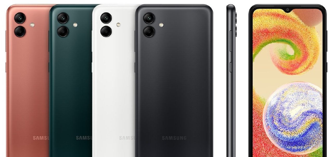 Samsung Galaxy A04 recebe Android 13 com interface One UI 5.0