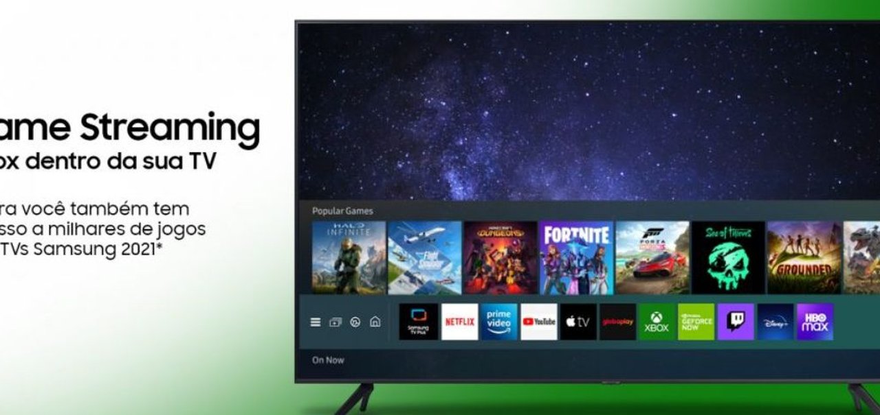 Samsung lança cloud gaming em TVs mais antigas; veja modelos