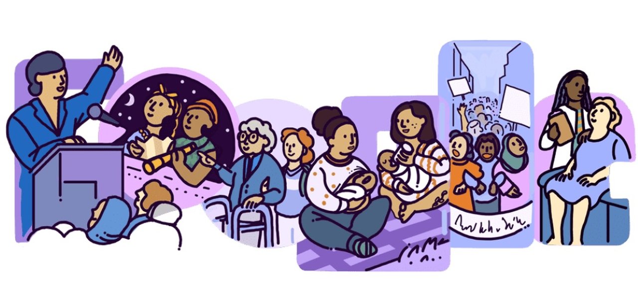 Dia Internacional da Mulher: Google homenageia a união feminina