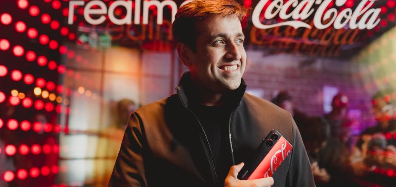 Após celular da Coca-Cola, Realme prepara smartphone dobrável