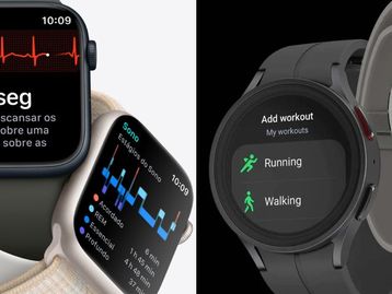 Apple Watch Series 8 ou Galaxy Watch 5 Pro: qual smartwatch escolher?