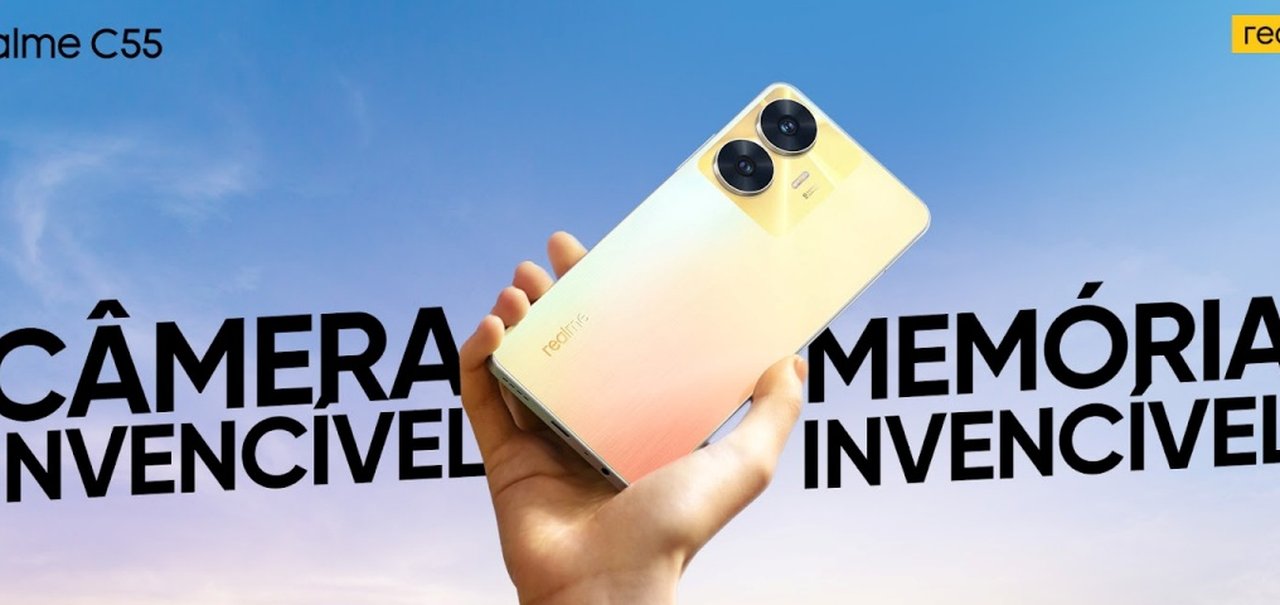 Realme C55: celular com 'ilha dinâmica' do iPhone 14 Pro chegará ao Brasil