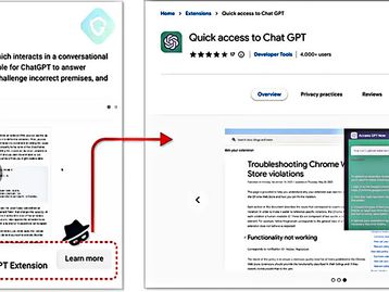 Extensão ChatGPT maliciosa do Chrome invade contas do Facebook