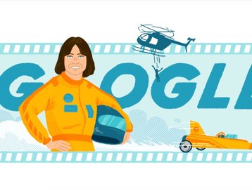 Google Doodle homenageia Kitty O'Neil, lendária dublê americana