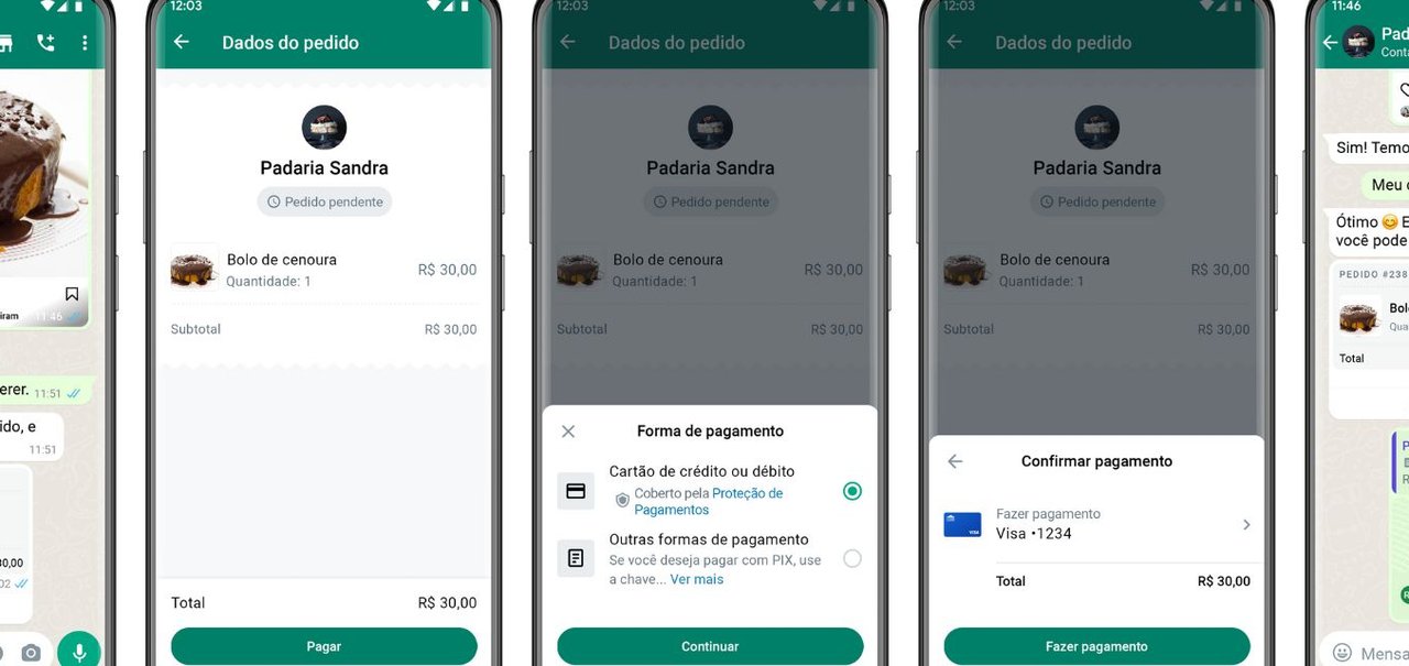 Como usar o serviço do WhatsApp para pagamento de empresas?