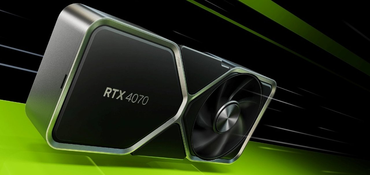 NVIDIA lança RTX 4070 para jogos em 1440p por R$ 5 mil