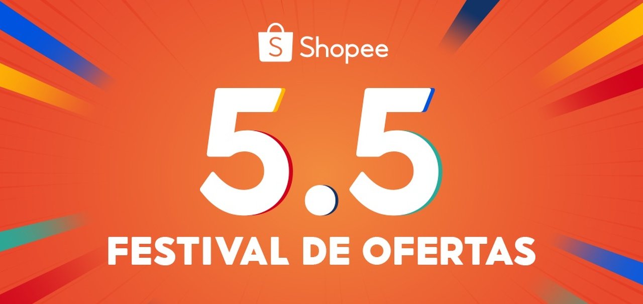 Shopee: Festival de Ofertas 5.5 distribui R$ 6 milhões em cupons