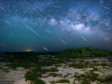 Mês de maio terá chuva de meteoros Eta Aquáridas