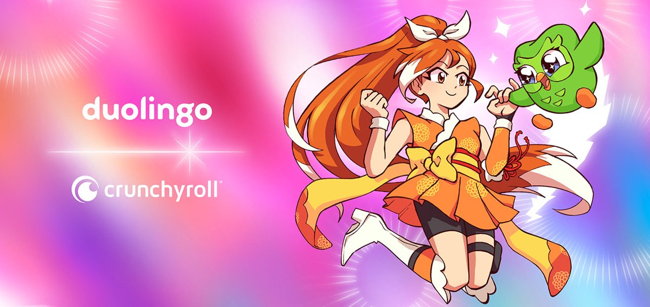 Crunchyroll e Duolingo lançam curso de idiomas para fãs de anime