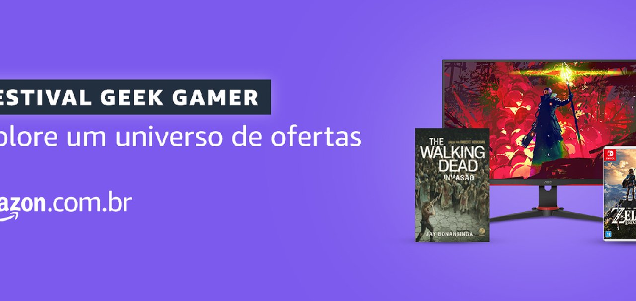 Festival Geek Gamer: ofertas para celebrar o Dia do Orgulho Nerd