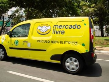 Mercado Livre dobra frota elétrica no Brasil com 400 novos veículos