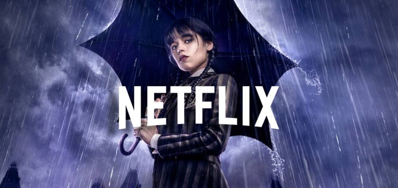 Netflix: nova métrica de audiência coloca Wandinha como série mais assistida