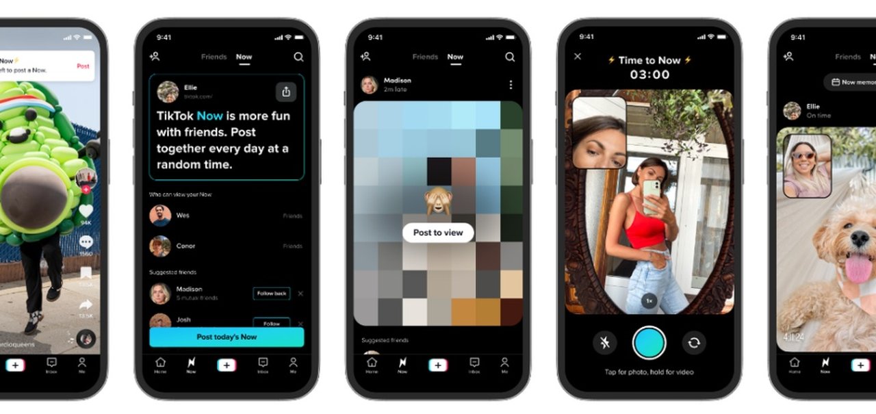 TikTok Now: recurso para rivalizar com o BeReal será encerrado