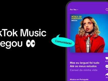 TikTok lança streaming de música no Brasil com preços a partir de R$ 8,50