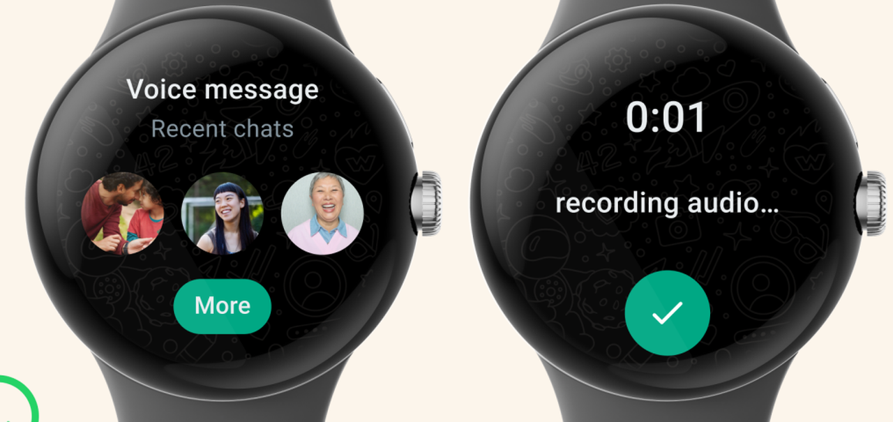 WhatsApp ganha app para relógios inteligentes com WearOS