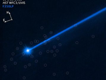 Telescópio Hubble fotografa asteroide atingido pela missão DART
