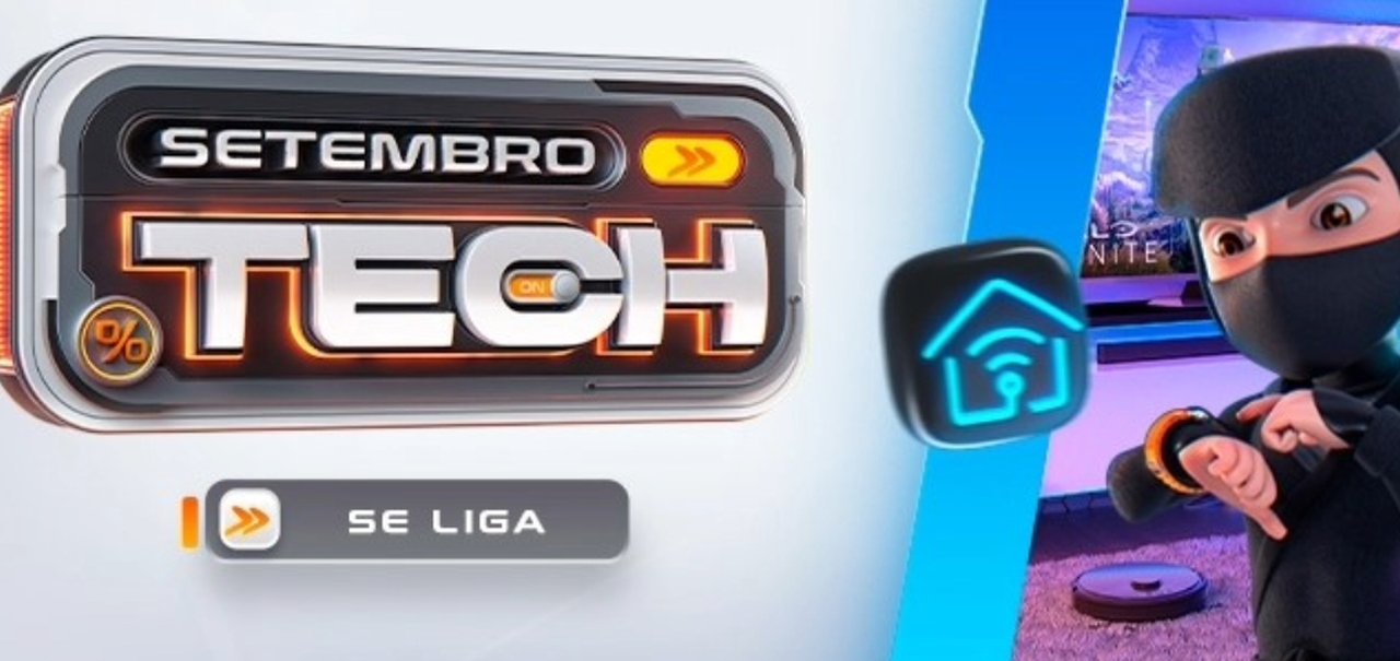 Setembro Tech traz ofertas em periféricos, smartphones, smart TVs e mais