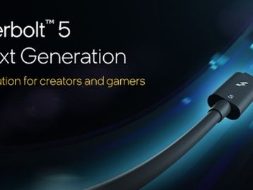 Intel anuncia Thunderbolt 5 com até 120 Gbps de largura de banda