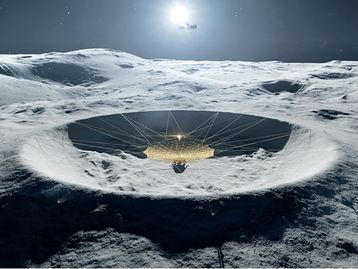 Novo hipertelescópio poderá ser instalado na superfície da Lua