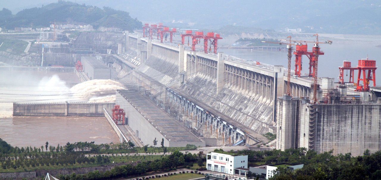 Represa na China tem tanta água que pode afetar a rotação da Terra