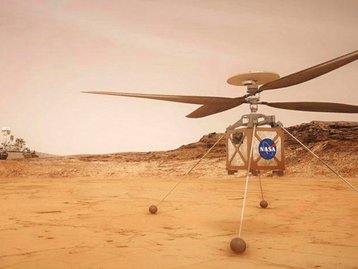 Helicópteros em Marte? As aeronaves podem mapear os campos magnéticos de planeta, diz estudo